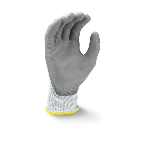 Radians¬Æ Axis D2‚Ñ¢ Cut Resistant Polyurethane Palm Gloves, Gray, S, 1 Pair